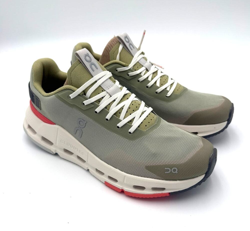NEW! On Women's Cloudnova Form 2 - Chalk/Salmon - Women's 7.5